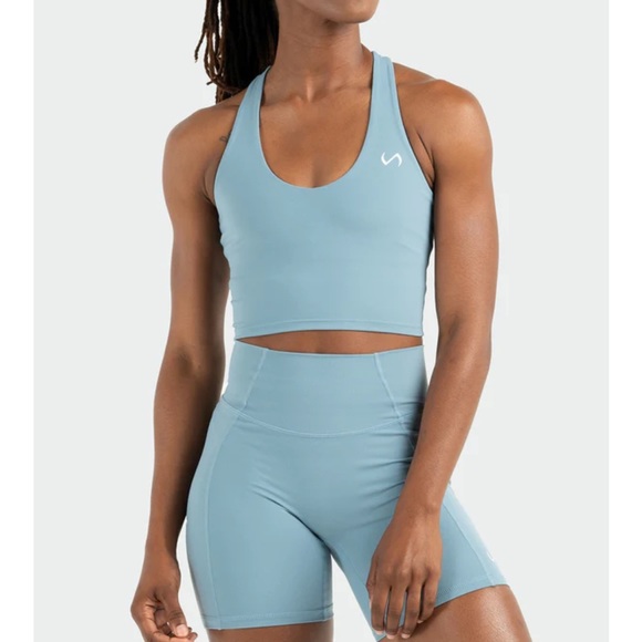 Other - TLF sports bra tank light blue NWT
